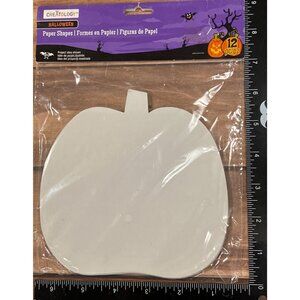 Creatology Halloween Paper Pumpkin Shapes Pack Of 12 152132